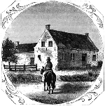 Van Kleek house, Poughkeepsie NY Vignette of Van Kleek house, Poughkeepsie NY
